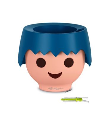 Pot OJO - Kit Complet, bleu oc&eacute;an - 21 &times; 21 &times; 15,75 cm