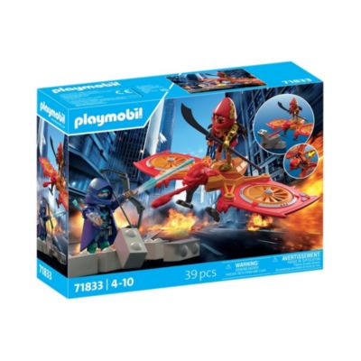 Playmobil Playset 71833 Super-héros avec drone et ninja 39 pièces - vue 3