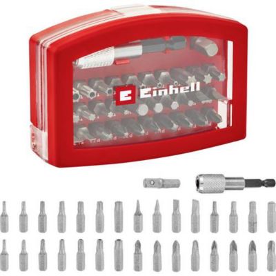 Einhell BELT CLIP 118495 Jeu dembouts 32 pièces TORX PZ PH vis à fente Tamper Torx avec porte embout - vue 4