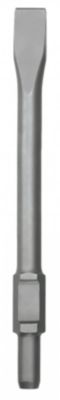 Burin plat Einhell 40 x 410 mm, tige hexagonale SDS, métal massif pour démolition lourde.