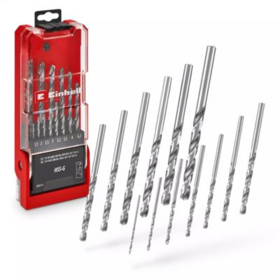 Coffret forets HSS G 13 pièces Ø1 5 6 5mm acier rapide affûtage précis tige cylindrique - vue 3