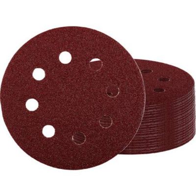 Einhell 492110 Papier abrasif pour ponceuse excentrique Grain 60 Ø x H 125 mm x 13 cm 50 pc - vue 2