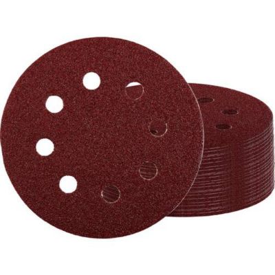 Einhell 492140 Papier abrasif pour ponceuse excentrique Grain 180 Ø x H 125 mm x 13 cm 50 pc - vue 2