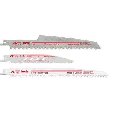 KWB by Einhell Set de 3 lames de scie universelle Sabersaw-bl - vue 4