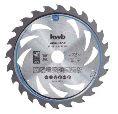 KWB by Einhell Lame de scie circulaire AKKU TOP