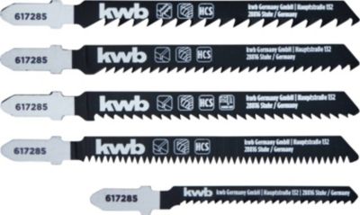 Accessoires pour Scie sauteuse 5 lames HCS pour le bois en T