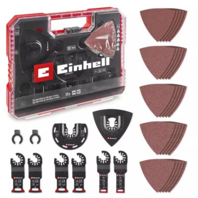 Coffret accessoires XLPlus Tools 35 pièces lames racloir ponçage boîte de rangement - vue 3
