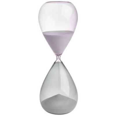 TFA Dostmann Sablier gris, rose analogique - vue 2