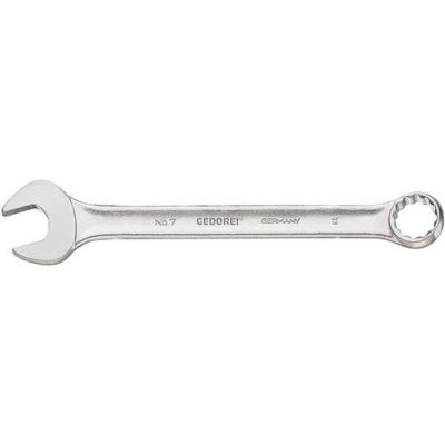 Gedore 6092340 Clé mixte contre coudée 25 mm Chrome Vanadium longueur 290 mm