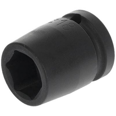 Douille à choc 18 mm 12" 12 5 mm K 19 18 acier spécial brunie