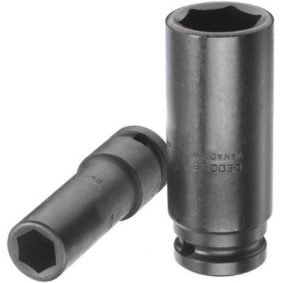 Douille à choc 27 mm 12" 12 5 mm K 19 longue acier spécial.