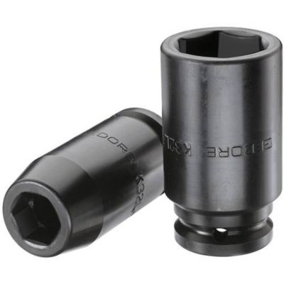 Douille à choc 17 mm 34" 20 mm K 32 longueur 90 mm acier spécial bruni