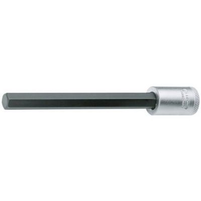 Douille tournevis longue 38" 5 mm emmanchement 10 mm longueur 95 mm
