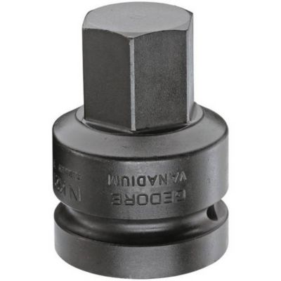 Douille à choc Gedore IN K 21 22 22 mm emmanchement 1" 25 mm longueur 75 mm