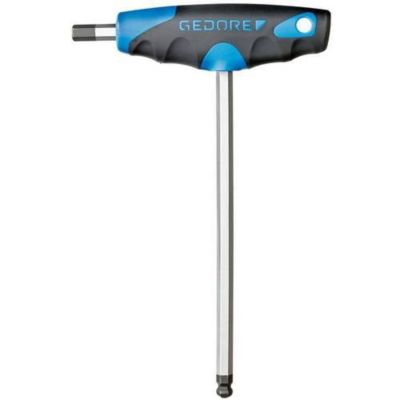 Clé mâle coudée 3 mm Gedore DT 2142 3 152 mm poignée 2C en T