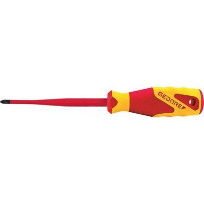 Gedore VDE 2162 PH 2 Tournevis cruciforme PH2 100 mm poignée Power Grip3 isolation VDE 1000 V