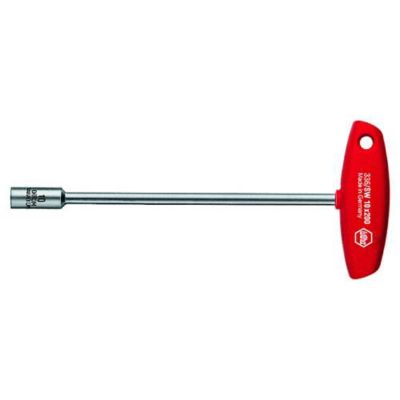 Tournevis porte douilles manche en T 157 mm lame 125 mm ouverture 7 mm acier CVM