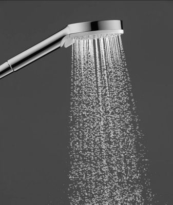 Ensemble douchette et support mural Hansgrohe Crometta 1 jet eco