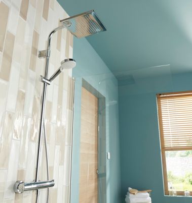 Colonne de douche thermostatique Hansgrohe Crometta E240