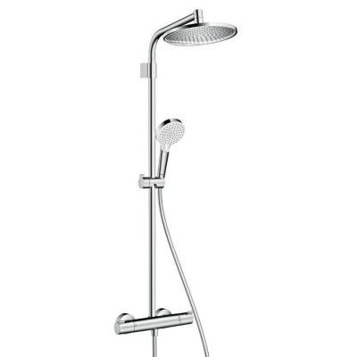 Colonne de douche thermostatique Hansgrohe Showerpipe Crometta S 240 vario