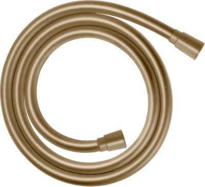 Flexible de douche 1 6 m bronze brossé  Hansgrohe Isiflex