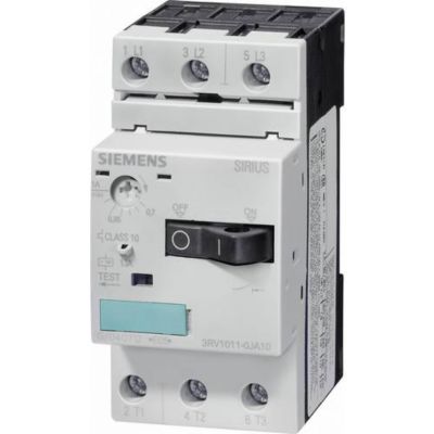 Disjoncteur Siemens 3RV1011 1EA10 3 pôles plage 2 8 à 690 V AC