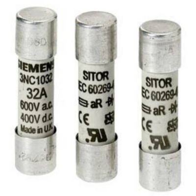 Cartouche fusible cylindrique Siemens SITOR 3NC2240 690 V 22 x 58 mm lot de 5.