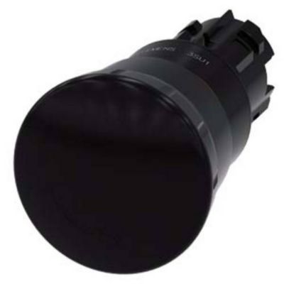 Bouton poussoir champignon SIRIUS ACT 3SU1000 1HB10 0AA0 22 mm déverrouillage par rotation plastique