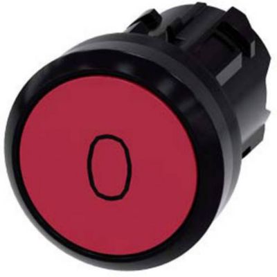 Bouton poussoir à rappel Siemens 3SU1000 0AB20 0AD0 22 mm 1 pc