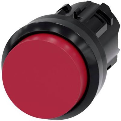 Siemens 3SU1000 0BB20 0AA0 bouton poussoir rond 22 mm .