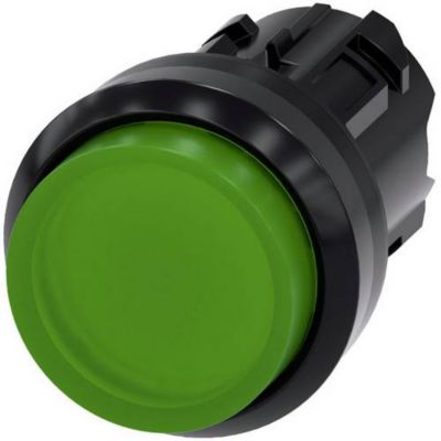 Bouton poussoir lumineux 22 mm rond SIRIUS ACT 3SU1001 0BB40 0AA0