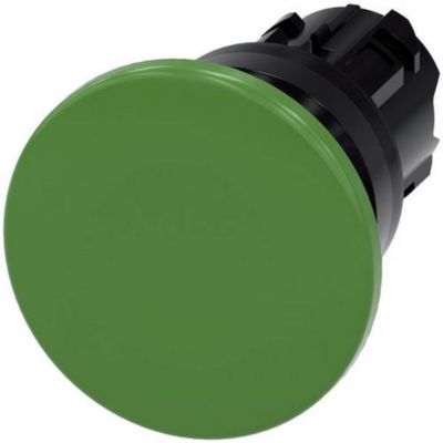 Bouton poussoir champignon 40 mm SIRIUS ACT 3SU1000 1BD40 0AA0 montage 22 3 mm