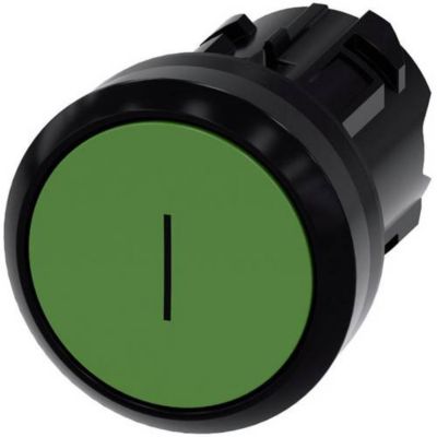 Bouton poussoir rond 22 mm SIRIUS ACT 3SU1000 0AB40 0AC0 plastique actionnement momentané