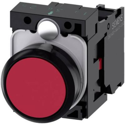 Bouton poussoir à rappel 22 mm SIRIUS ACT 3SU1100 0AB20 1CA0 IP69K connexion à vis