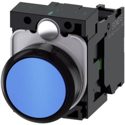 Bouton poussoir à rappel 22 mm SIRIUS ACT 3SU1100 0AB50 1BA0 IP69K
