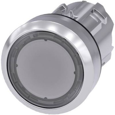 Bouton poussoir lumineux SIRIUS ACT 3SU1051 0AB70 0AA0 diamètre de montage 22 mm rappel finition brillante