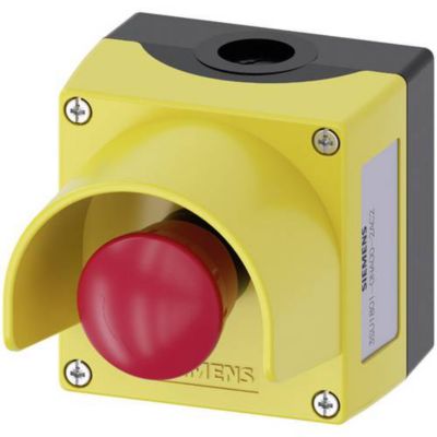 Boîtier pour bouton poussoir coup de poing 22 mm SIRIUS ACT 3SU1801 0NA00 2AC2