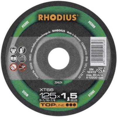 Rhodius disque de coupe pour pierre XT66