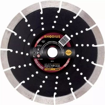 Lame de scie Rhodius Disque à tronçonner diamanté droit LD410 SPEED Ø 125 x 13 0 x 2 4 x 22 23mm - vue 2
