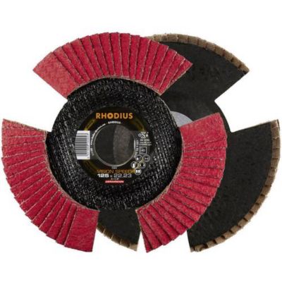 Rhodius VISION SPEED disque segmenté 115 mm alésage 22 23 mm grain 40.