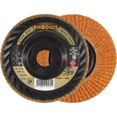 Rhodius 211411 JUMBO LONGLIFE TRIM Disque segmenté acier inoxydable acier 10 pc
