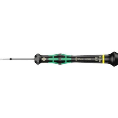 WERA Tournevis électronique plat 0 8 mm
