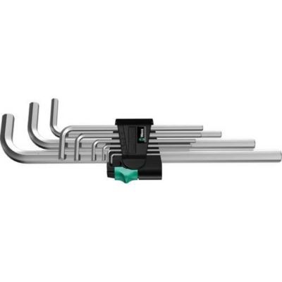 Wera 950 L/9 SM N, jeu de 9 clés mâles coudées métriques