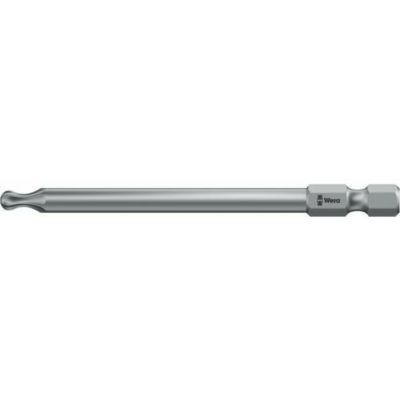 Embout Torx T10 Wera 05059700001 Acier à outils extra rigide tête sphérique 89 mm
