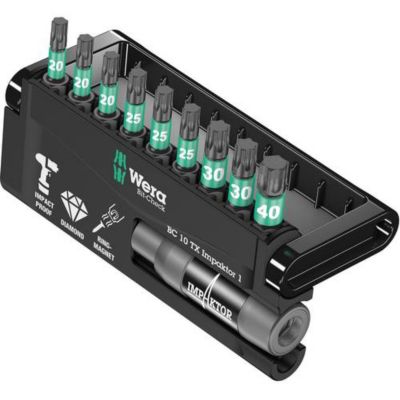 Wera assortiment embouts Torx Impaktor x10