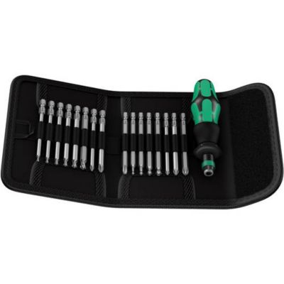 Wera Assortiment embouts de vissage 17 pièces