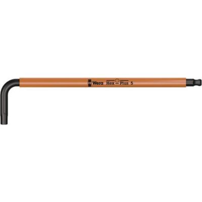 Clé mâle coudée 950 SPKL HF 6 pans intérieurs 5 mm BlackLaser longueur 154 mm
