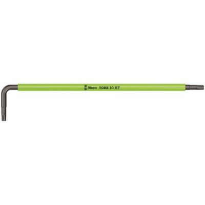 Clé mâle coudée Torx T10 Wera 967 SXL HF longueur totale 112 mm