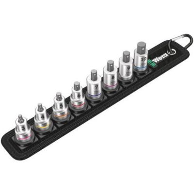 Wera Belt B 2 Jeu de douilles embouts Zyklop 38" 10 mm 9 pièces 05003971001