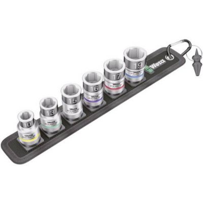 Wera Coffret de douilles 6 pans 6 pièces